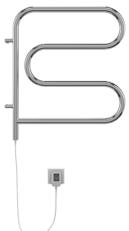 Электро 25 F-обр 600х600 поворотный Полотенцесушитель TERMINUS Пермь - фото 2