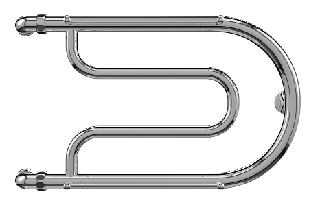 Фокстрот AISI 32х2 320х700 Полотенцесушитель  TERMINUS Пермь - фото 2